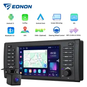 Ste39a13usenmg Eonon For Bmw E39 M5 E39a13 Android 13 7 Inch Car Stereo Radio Gps Navi Carplay Wifi Audio