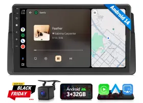 Ste46x7usenmf Eonon Android Auto 14 9 Inch For E46 325xi 328xi 330xi Carplay Head Unit Stereo Gps In Dash