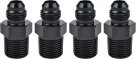 00606 Evil Energy 01381 6an Male Flare To 3/8 Inch Npt Pipe Straight-4pcs