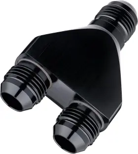 Ev11295s6bk Evil Energy 12an Male To Parallel Exit Dual 10an 2 X Black
