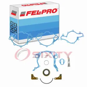 Sx-3695 Fel-pro Engine Timing Cover Gasket Set For 1979-1995 Ford Mustang 4.2l 5.0l Ah