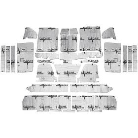 Flatline Barriers 889165232163 1973-80 Chevrolet Gmc Truck C/k10-30 Standard Cab Low Tunnel Full Insulation