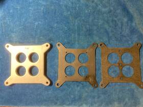 Fomoco 9603-b 1957 Ford Thunderbird Mercury 312 4v Carburetor To Intake Orig. Alum. Spacer