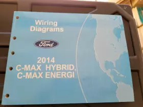 14cmaxbs Ford Oem 2014 C-max Hybrid Shop Manual Wiring Diagram Book Nos Cmax Energi