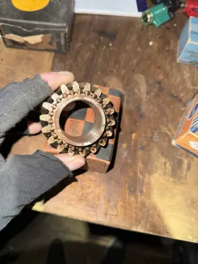 74-7103b Ford Transmission Gear -2nd Ad Reverse For 1937-1940 V8 60 Horsepower -nos