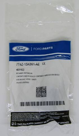 Ford 7t4z-15k861-ae New Motor Company Oem Retainer Part No