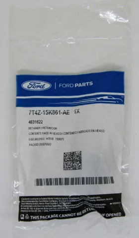 7t4z-15k861-ae Ford New Motor Company Oem Retainer Part No
