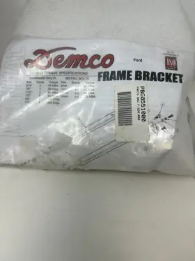 8551000 Ford Demco Bolt Kit Parts Bag Only For Frame Bracket