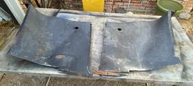 Ford C5zz-6531012-a 1965 1968 Mustang Coupe Right Left Interior Rear Quarter Trim Side Panels
