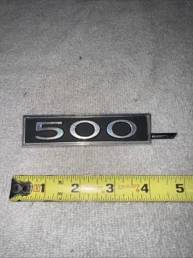 C7ab-62290c98-b Ford Oem 1966 1967 Galaxie 500 Quarter Panel Emblems Trim
