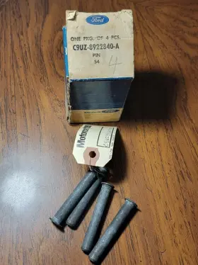 C9uz-8922840-a Ford Nos Set Of 4 Door Hinge Pins 69-79 Econoline