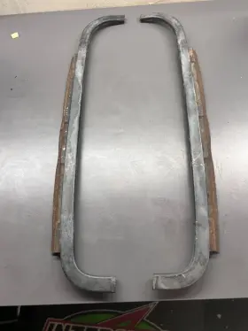 C9zz-16958-a Ford 1969-70 Mustang Oem Shaker Hood Trim Ring Support Braces Brackets