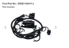 Dg9z-14a411-j Ford Part Wire Assembly Oem Nos