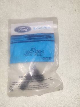 Ford Doaz-2365-a Lincoln Mercury Mustang Nos Power Brake Booster Check Valve
