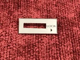 E1vy-54220a54-a Ford Oem Door Lock Escutcheon For Lincoln Brand New
