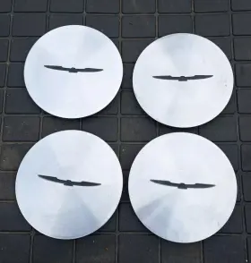 E5sz-1130-a Ford 1985-1988 Thunderbird Wheel Center Cap Set For Inch Phone Dial Alloy Wheels
