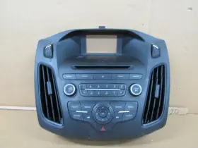 F1eb-18835-mf3ja6 Ford 15 16 17 18 Focus Radio Audio Control Panel Bezel Center Dash Air Vents Oem