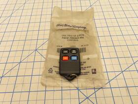 Ford F6dz-15k601-ba Transmitter Remote Key Fob Old Battery Maybe Dead No Bag