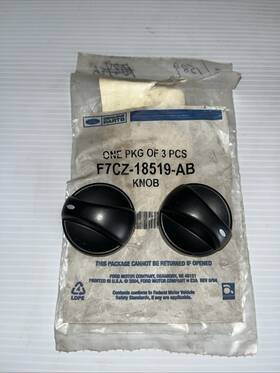 Ford F7cz-18519-ab Nos Genuine Oem Ac Control Knob