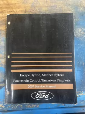 Fcs1210607i Ford 2007 Escape Mariner Hybrid Powertrain And Emissions Diagnosis Service Manual Pced