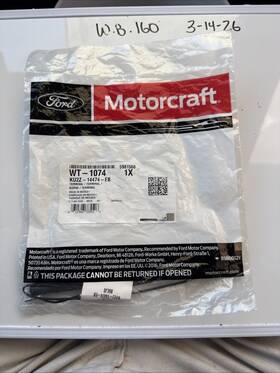 Ford Ku2z14474eb 1 Genuine Motorcraft Terminal Wt-1074 Nos Oem