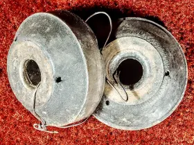B-6038 Ford/mercury 1pr Nos 1932-1948 Car/pickup Flathead V8 Motor Mounts