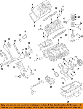 F-150-engine Ford Oem Br3z6049f 11-14 Cylinder Head