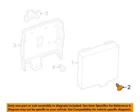 W505563s437 Ford Oem 15-23 Continental-blind Spot Radar Bolt