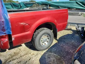 155-01165f Ford Truck 1999 2007 F250 Oem Pickup Box Bed Toreador Red Some Damage With Gate