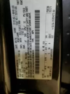 160-03812l Ford Truck Driver Left Quarter Panel Forward Main Fits 13-19 Escape