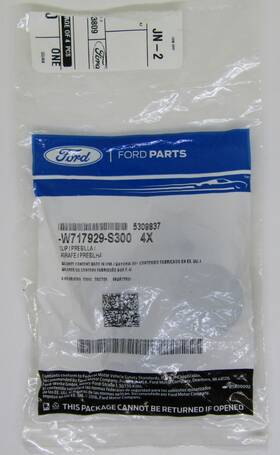 Ford W717929-s300 New Motor Company Oem Clip Pack Of 4 Part No