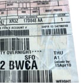 Ford Xr3z-17d848-aa Oem Bracket