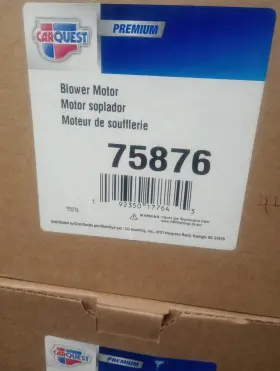 75876 Four Seasons Flanged Vented Ccw Blower Motor With Wheel
