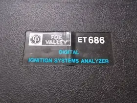 Et686 Fox Valley Et 686 Digital Ignition Systems Analyzer With Cables And Pickup Clamp