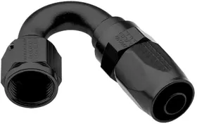 231504-bl Fragola Performance Systems Hose Fitting #4 150 Degree Pro-flow Black