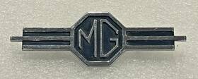 Fray Ltd 130254 Original Mg Jfray Bs1004 Chrome Ribbed Badge Emblem Plate