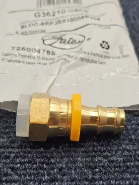 G36210-0808 Gates Qty 2 Dual Seat Female Jic 37/sae 45 Flare Swivel