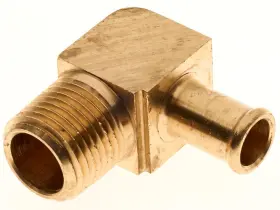 G37106-1008 Gates Racing Single Bead-male Pipe - 90 Block Nptf Without 30