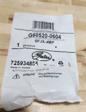 G60520-0604 Gates Hydraulic Coupling / Adapter