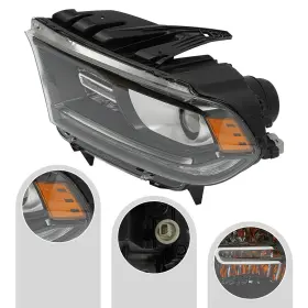 68261183ai Gdrasuya10 For 2016-2020 Dodge Durango Xenon/hid Headlight Led Drl Headlamp Driver Side Lh