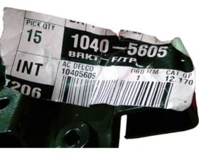 General Motors 10405605 Gm Bracket-f/top Stow Compt L New Oem