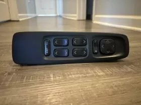 25719211 General Motors 2000-2005 Cadillac Sdv Left Window Switch Black Pn#25719211