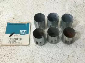 3710839 General Motors 6 Used Corvette Chevy Ii Nova Pickup Cigarette Lighter Retainers