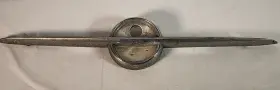 567458 General Motors 1956 Oldsmobile 88 98 Series Trunk Trim Handle Ornament Emblem