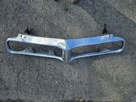 91402 General Motors Oem Pontiac Firebird Front Impact Bumper Grille For 1967-1968 Chrome Original Gm