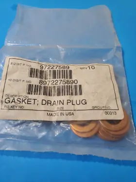 97227589 General Motors Lot Of 9 Genuine Gm Oem Copper Gaskets Drain Plug Nos
