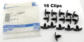 480534 General Motors / Chevrolet Buick Pontiac Oldsmobile Cady 16 Nos Cowl Seal Clips 1982-2002 Gm Cars Steering Gear Air Baffle Retainer