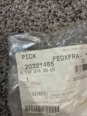 Genuine A1120160000 Mercedes Dipstick Guide Tube Pipe Seal Grommet Gasket New