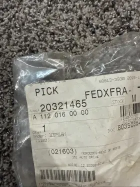 A1120160000 Genuine Mercedes Dipstick Guide Tube Pipe Seal Grommet Gasket New