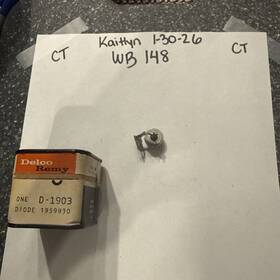 Gm 1959830 New Nos Delco Remy D-1903 Alternator Diode Qty 1